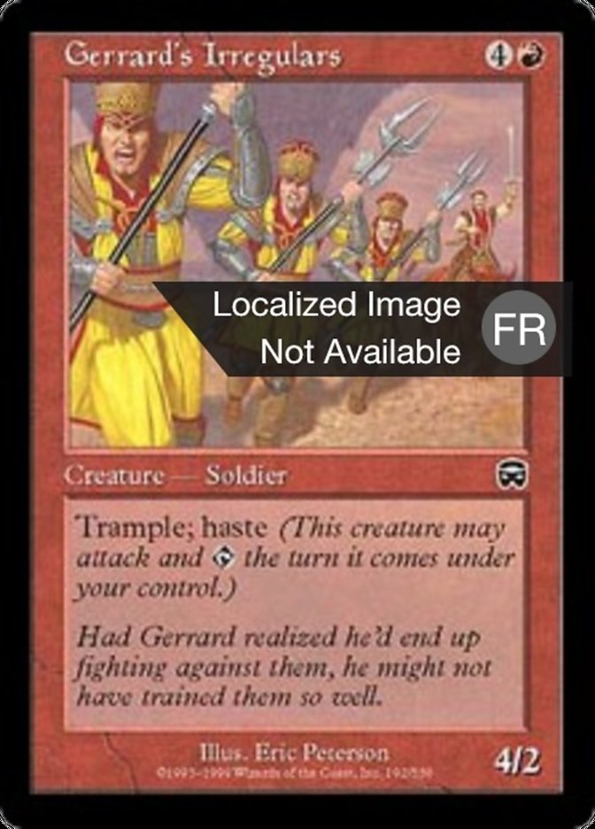 image Irréguliers de Gerrard