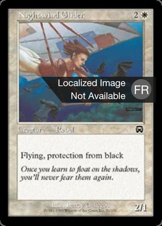 image Planeur du vent nocturne