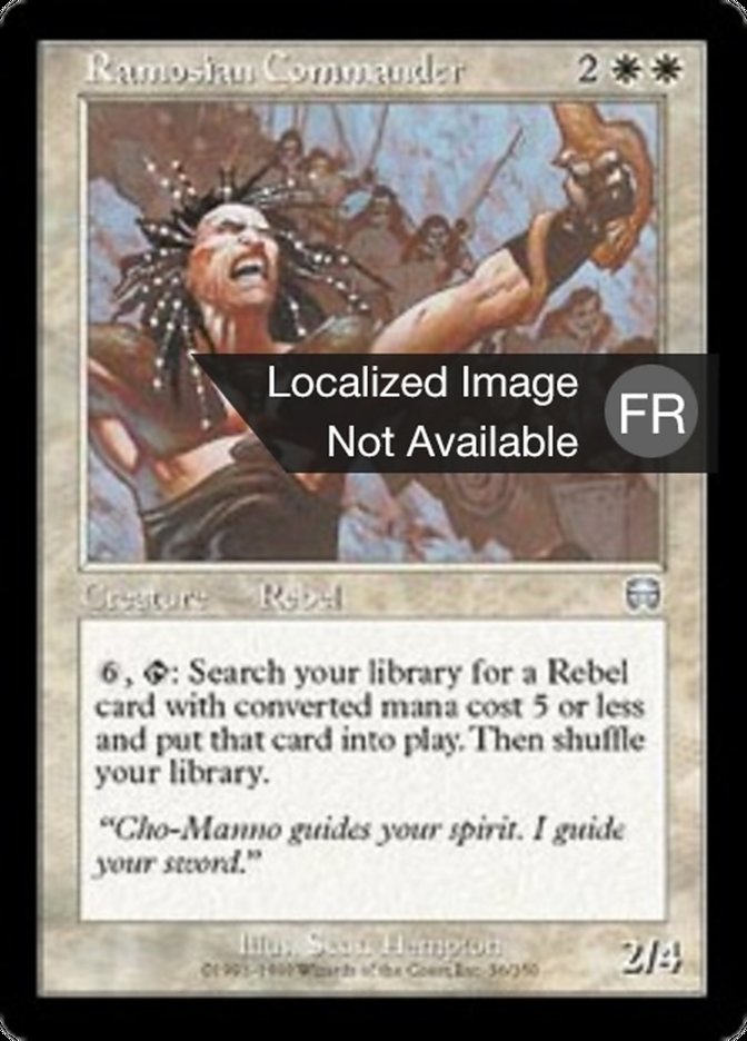 image Commandant ramosien