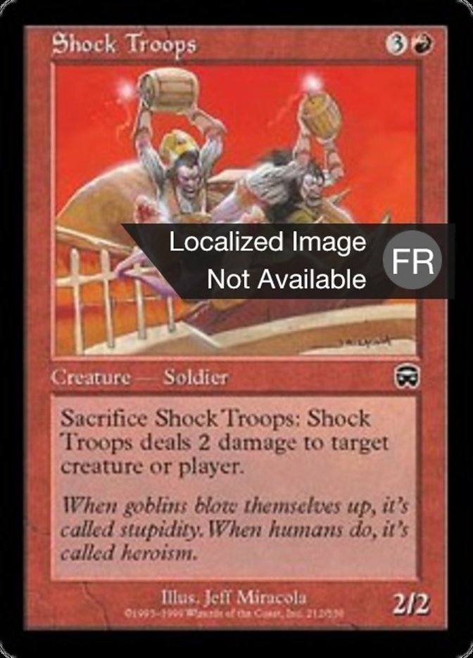 image Troupes de choc