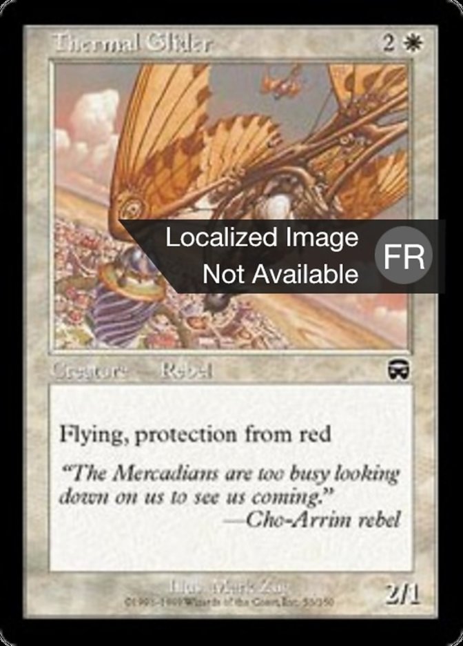 image Planeur thermique