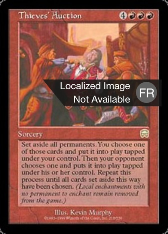 image Enchères de voleurs