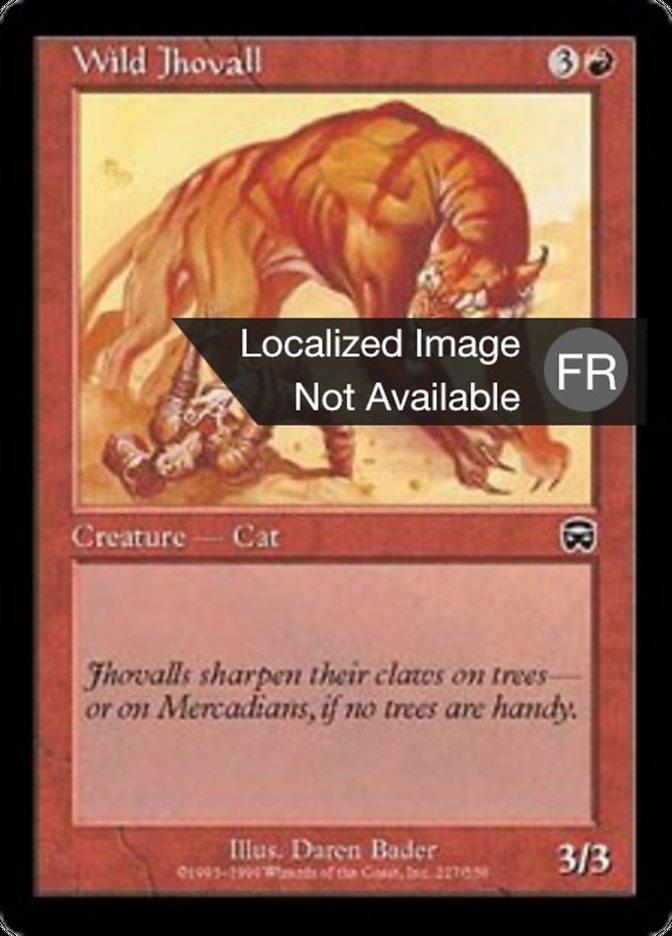 image Jhovall sauvage