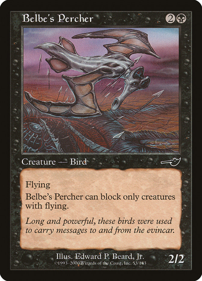 image Belbe's Percher