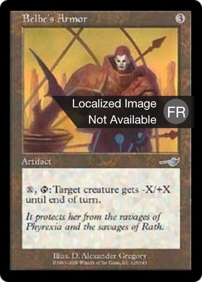 image Armure de Belfe