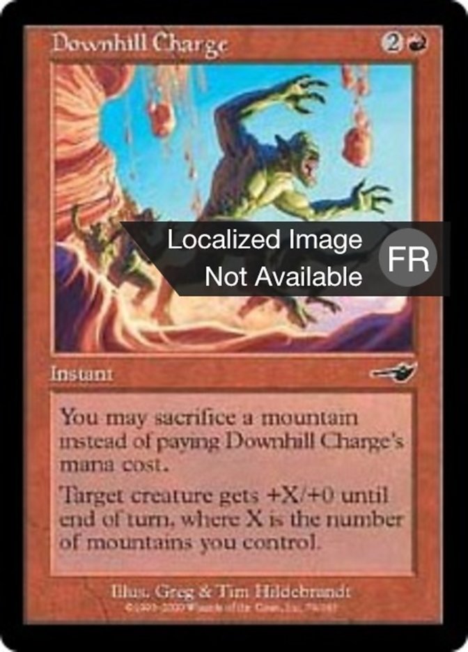 image Charge en pente