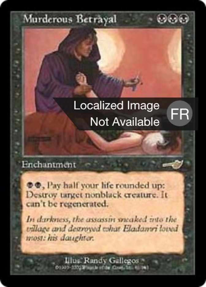 image Trahison meurtrière