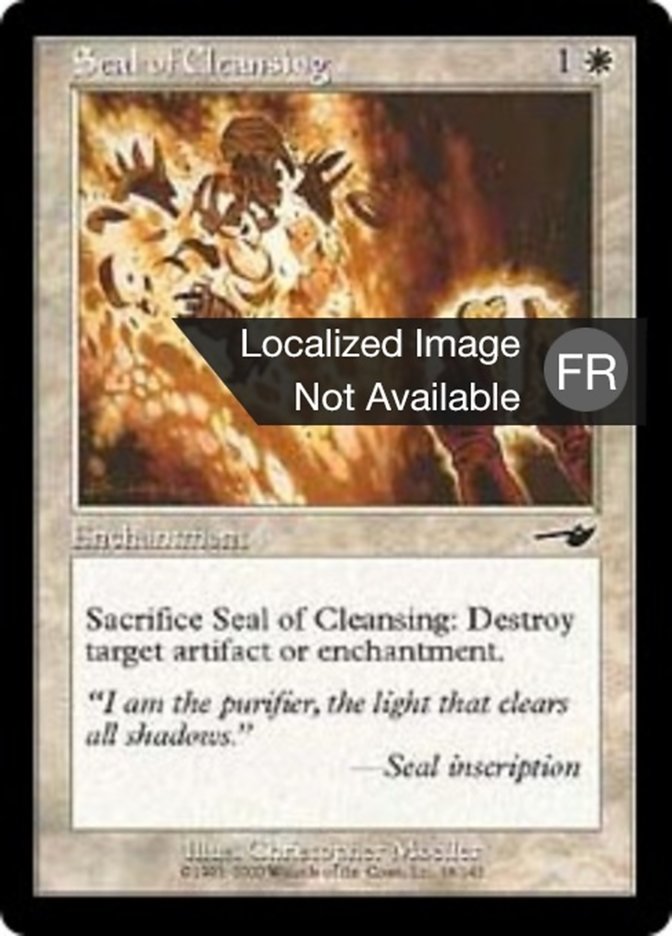 image Sceau de nettoiement