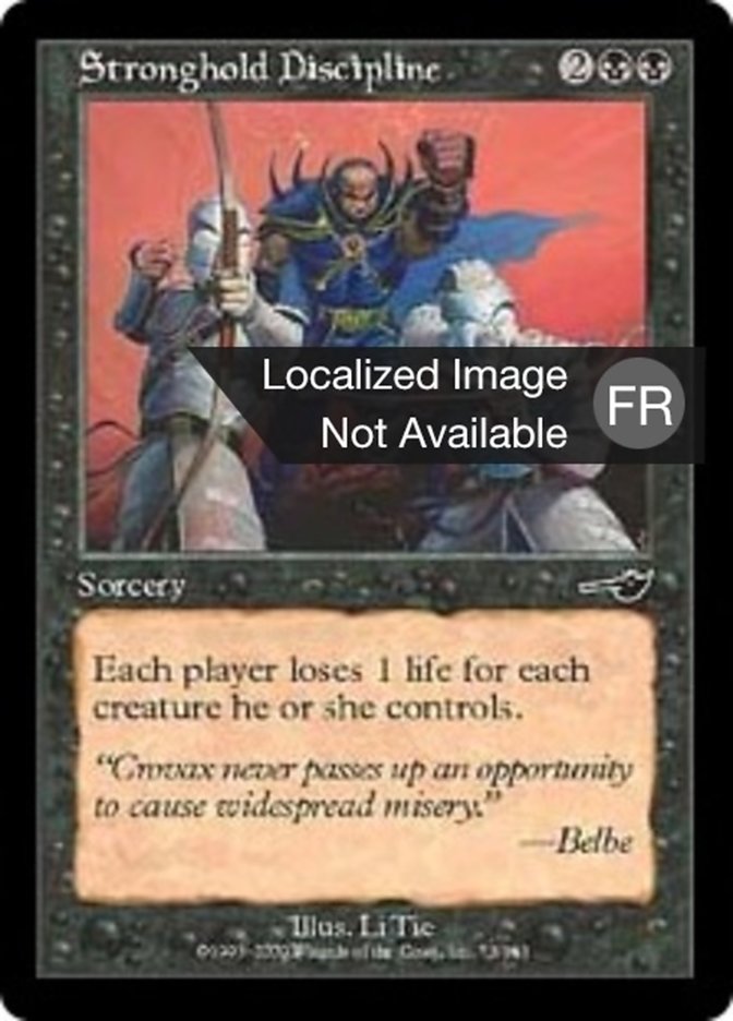 image Discipline de la forteresse