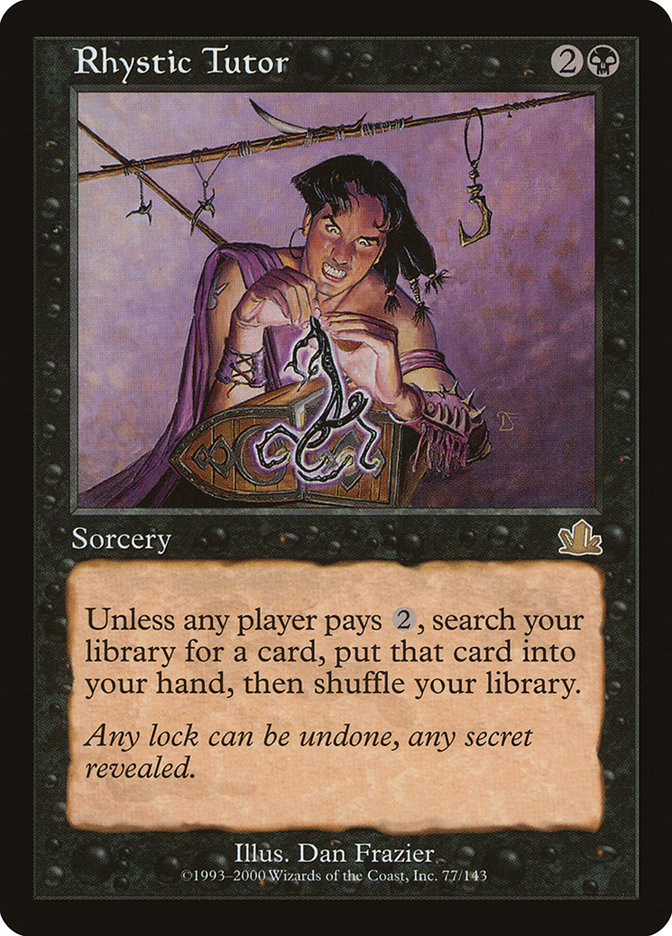 image Rhystic Tutor