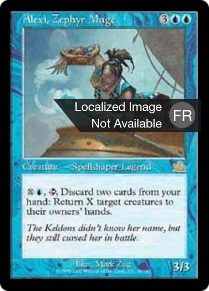 image Alexie, mage du zéphir