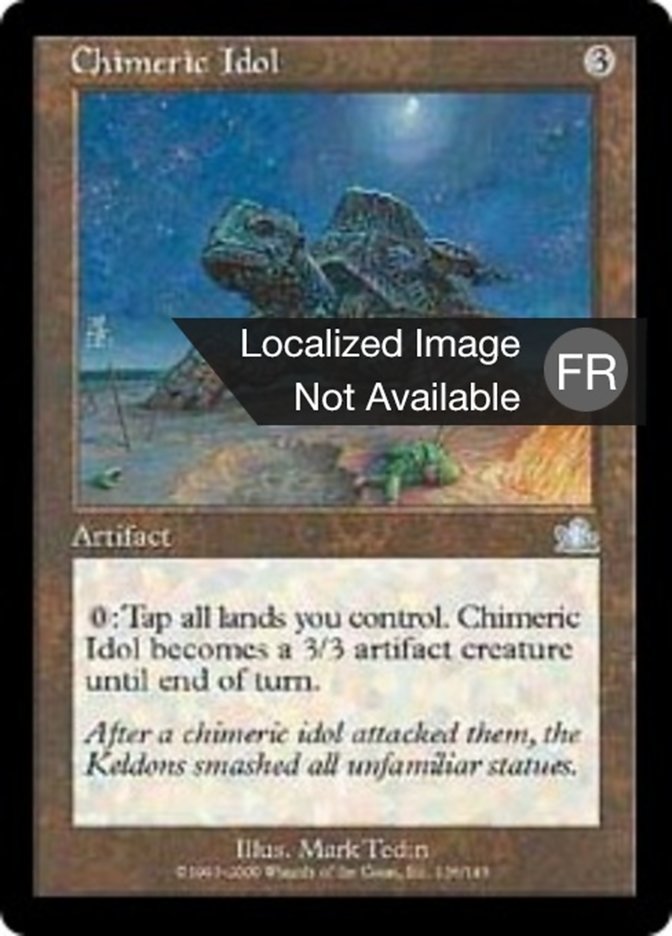 image Idole chimérique