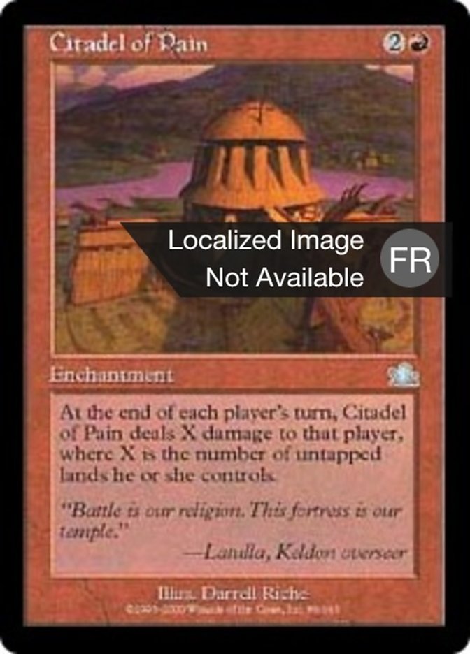 image Citadelle de la douleur