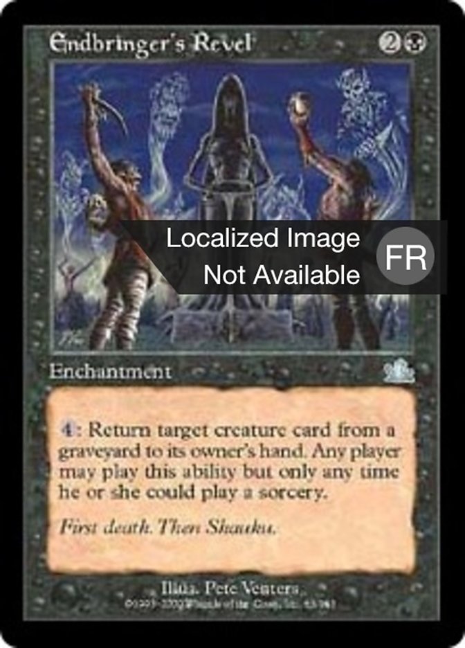 image Réjouissances de la messagère du déclin