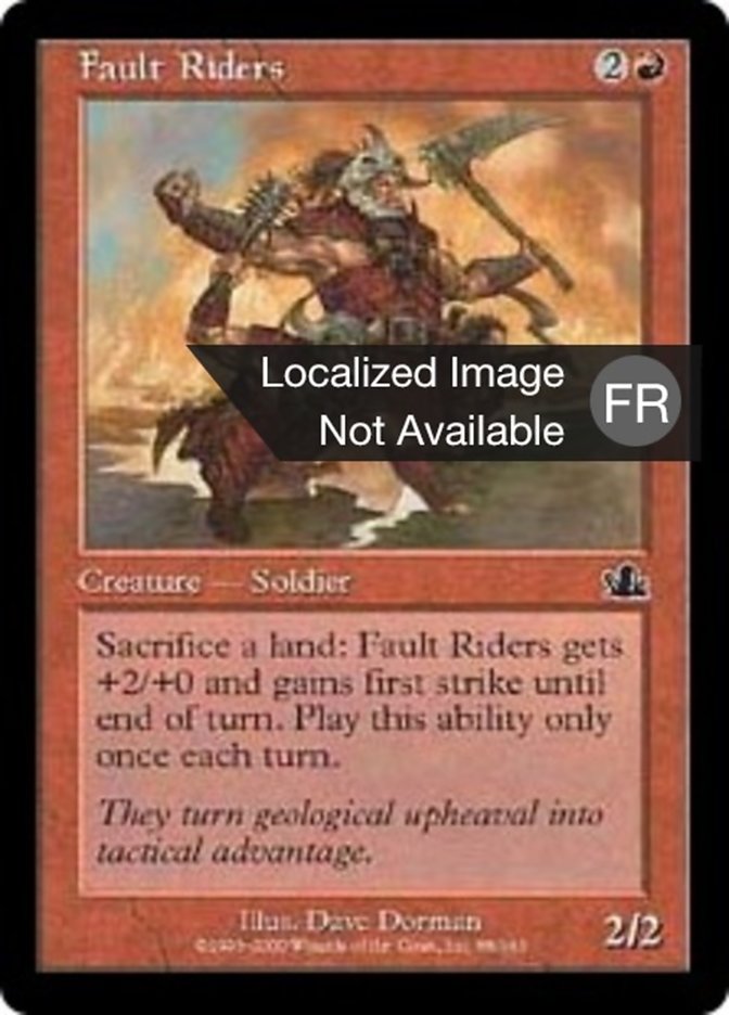 image Chevaucheur des failles