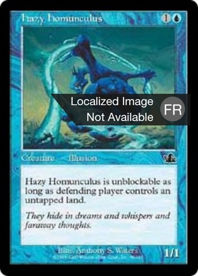 image Homoncule indistinct