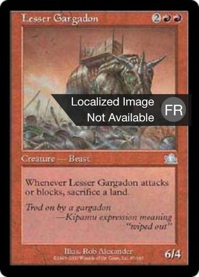 image Petit gargadon