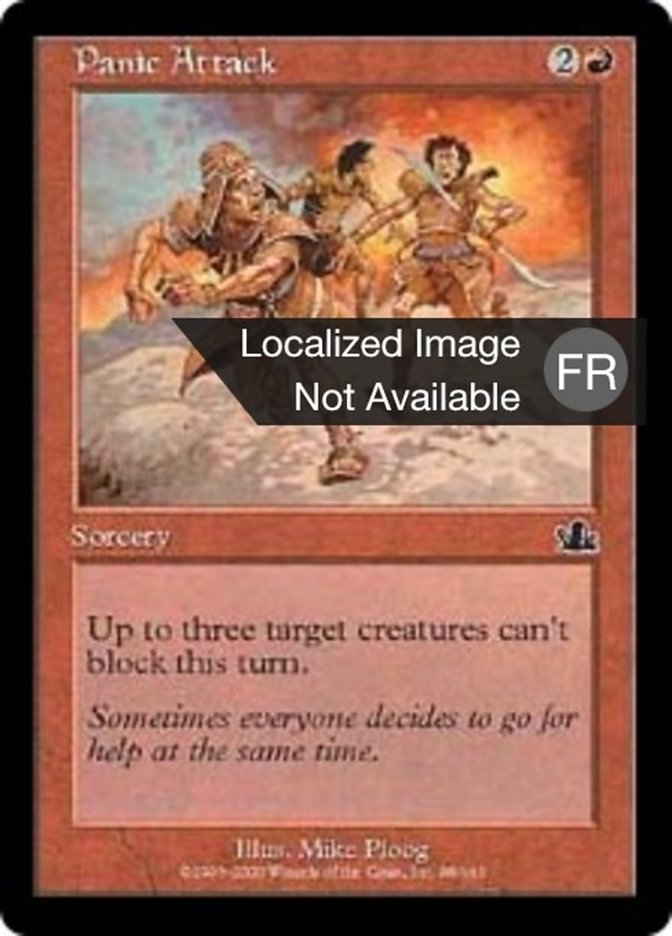 image Attaque paniquante