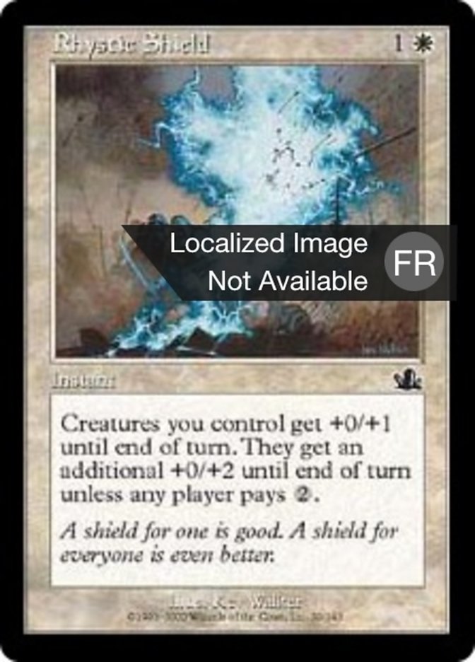 image Bouclier rhystique