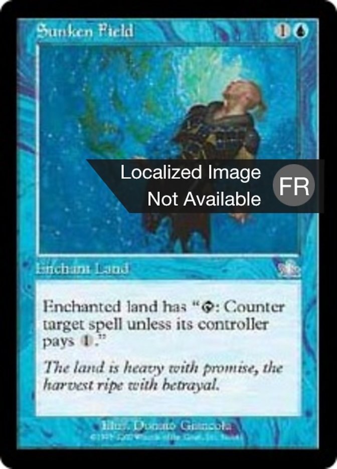 image Champ englouti