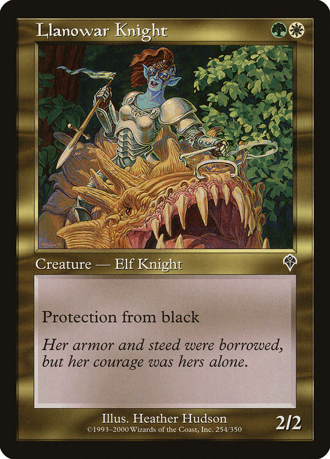 image Llanowar Knight