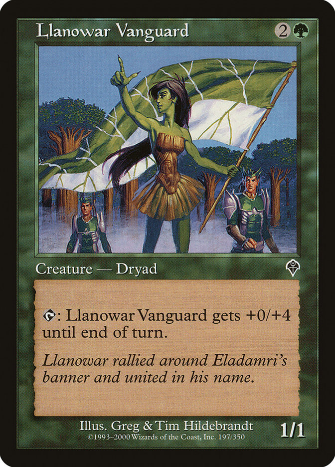 image Llanowar Vanguard
