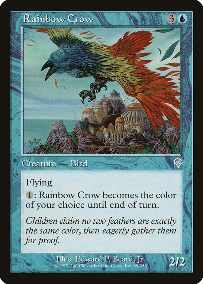 image Rainbow Crow