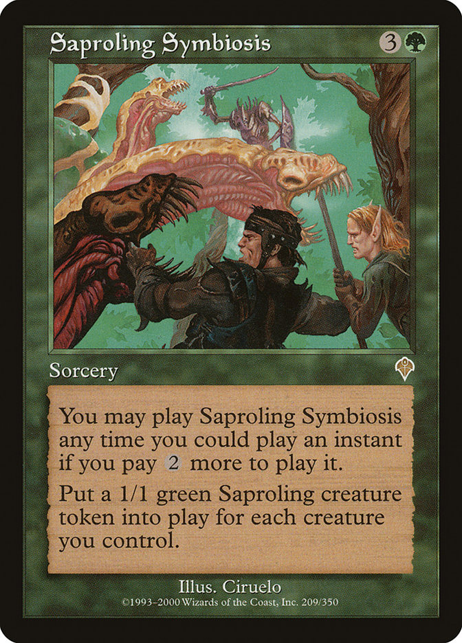 image Saproling Symbiosis
