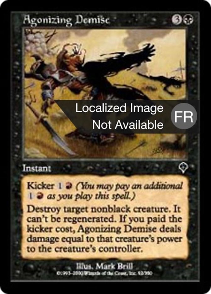 image Agonie terminale