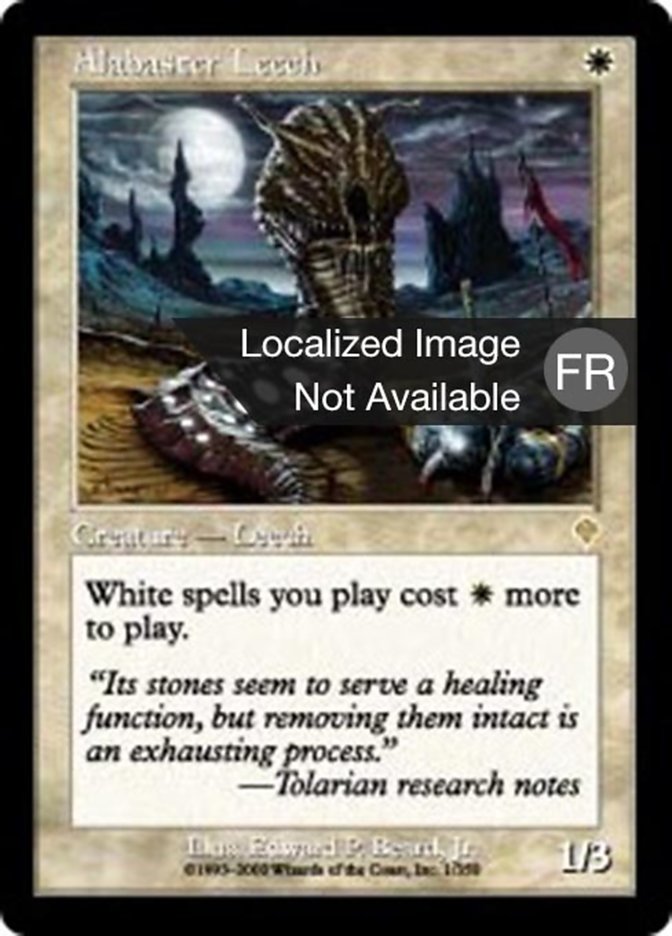 image Sangsue d'albâtre