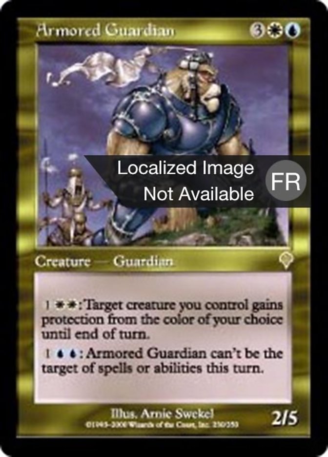 image Vigile en armure