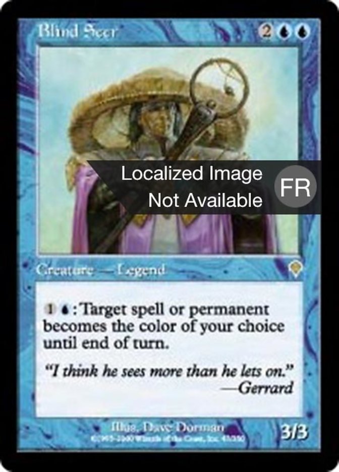 image Voyant aveugle