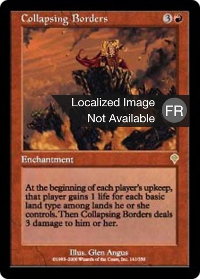 image Effondrement des frontières