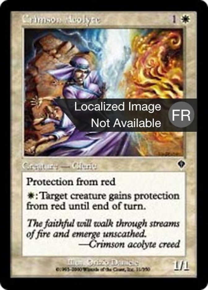 image Acolyte pourpre