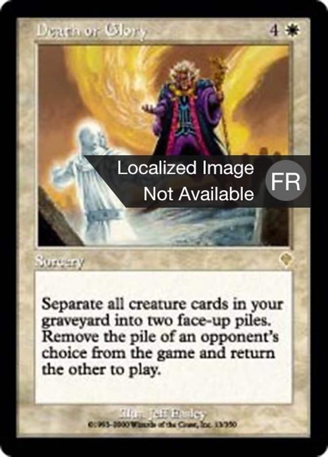 image Mort ou gloire