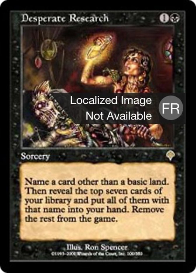 image Recherche désespérée