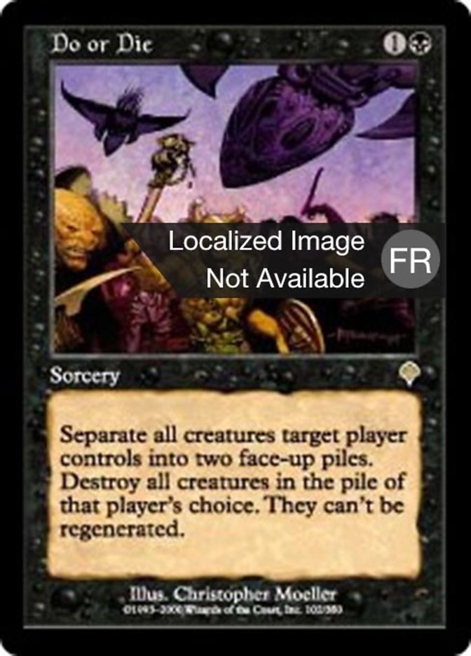 image Faire ou mourir