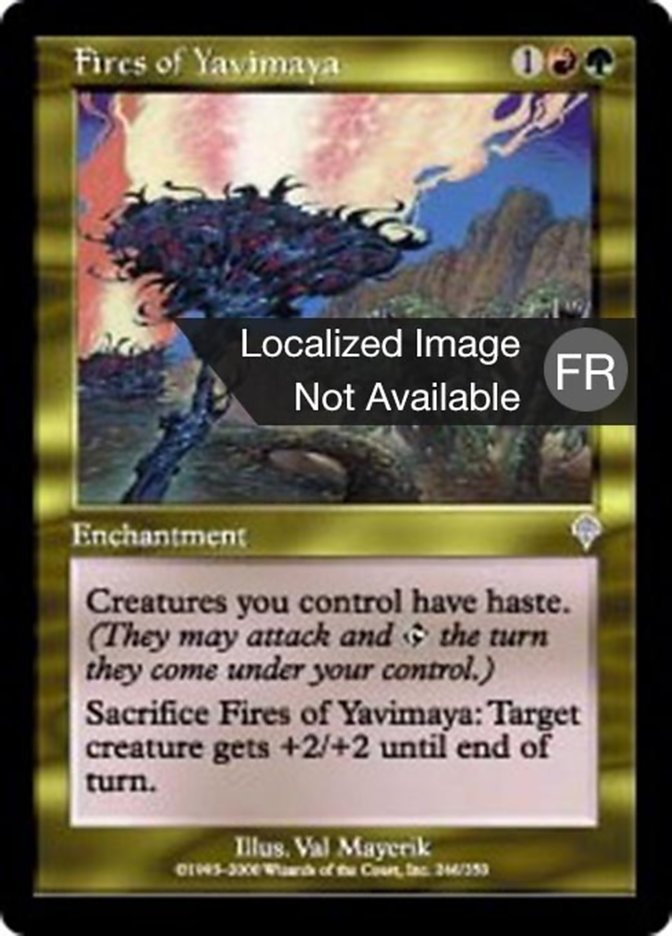 image Feux de la Yavimaya