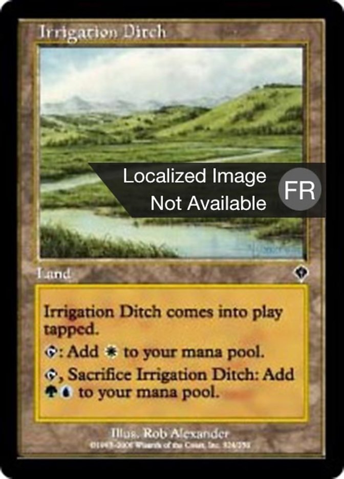 image Canal d'irrigation