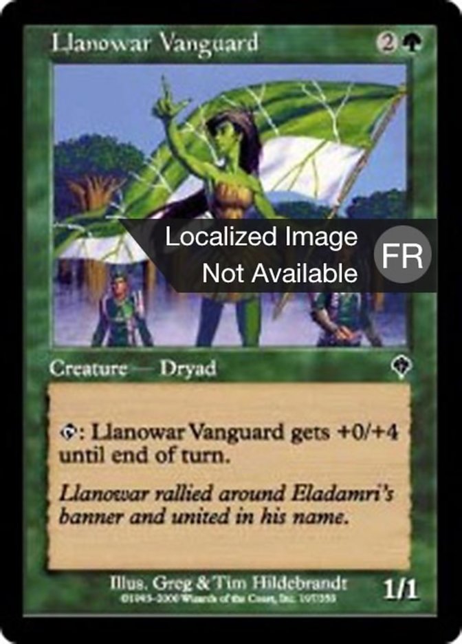 image Avant-garde de Llanowar