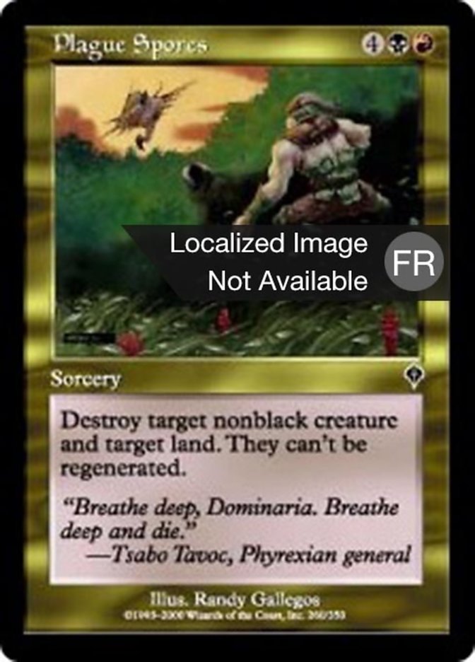 image Spores pesteuses