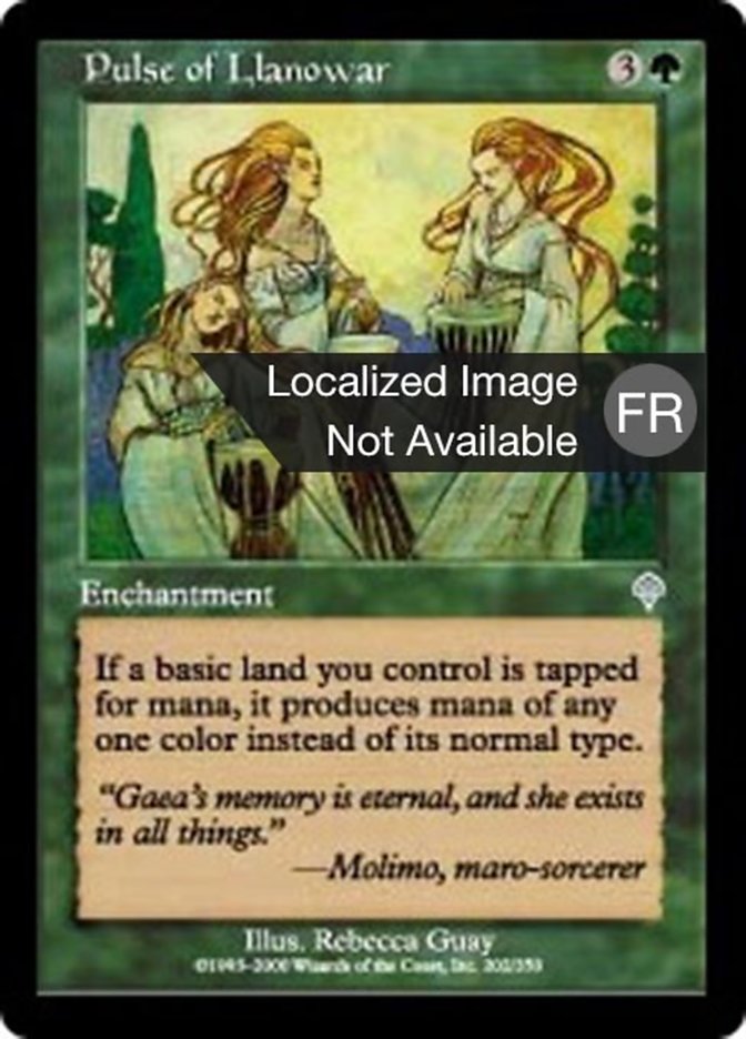 image Pulsation de Llanowar