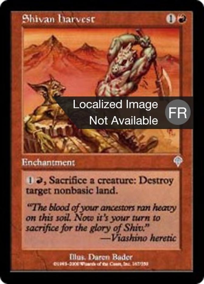 image Récolte shivâne