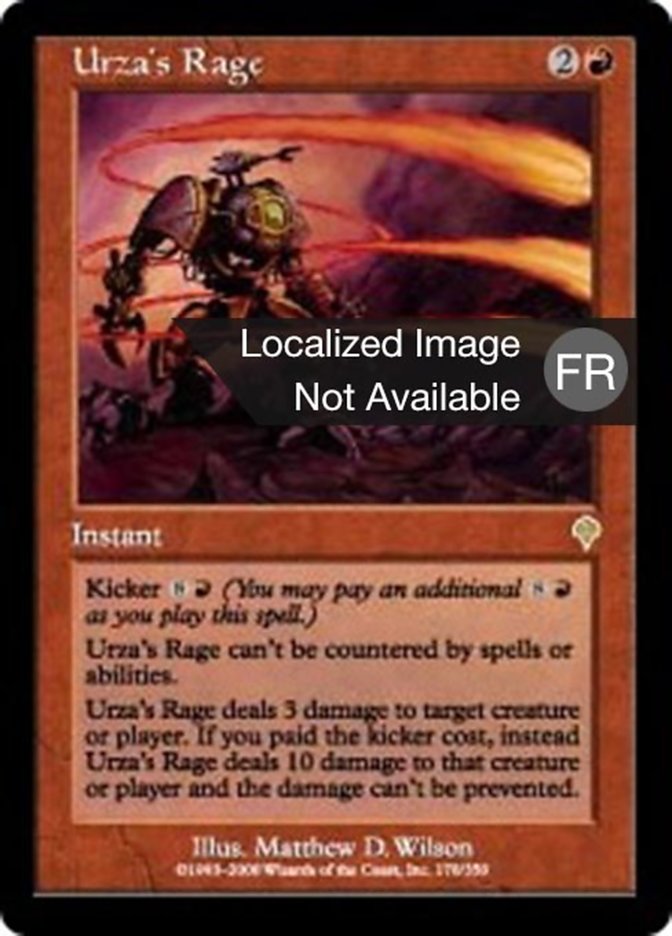 image Rage selon Urza