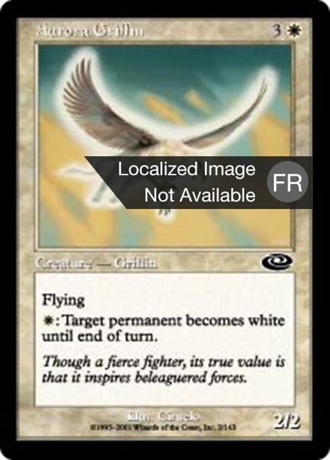 image Griffon de l'aurore