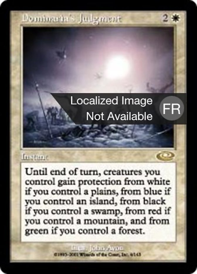 image Jugement selon Dominaria