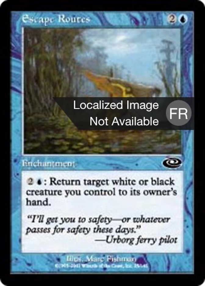 image Routes d'évasion