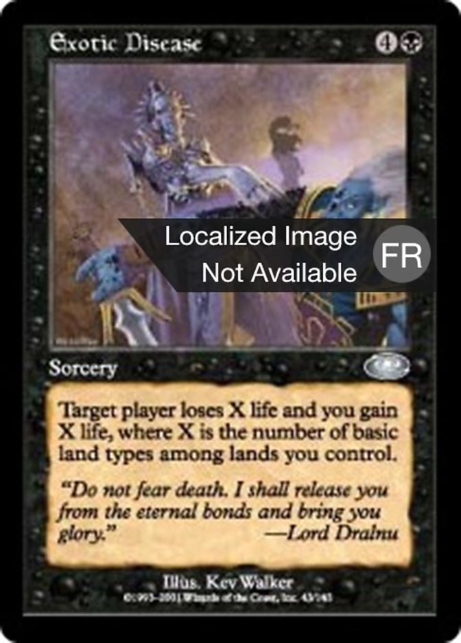 image Maladie exotique