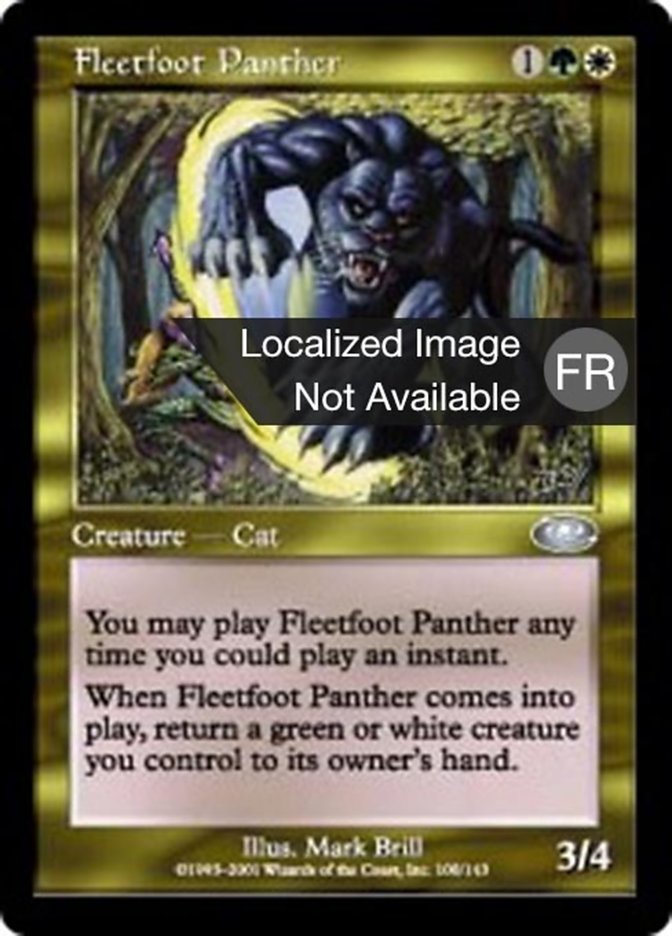 image Panthère pattes-de-velours