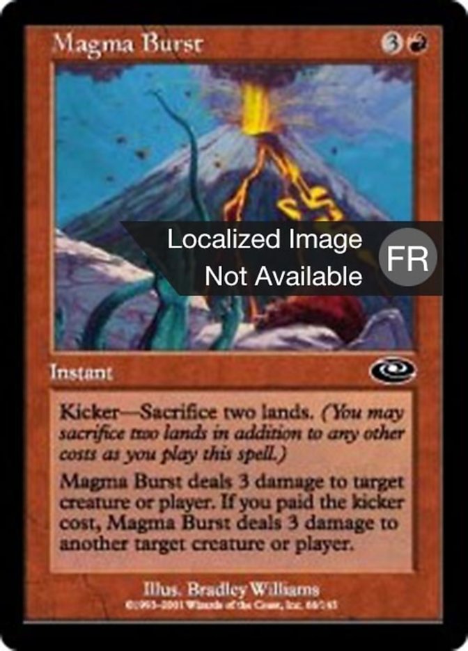 image Explosion de magma